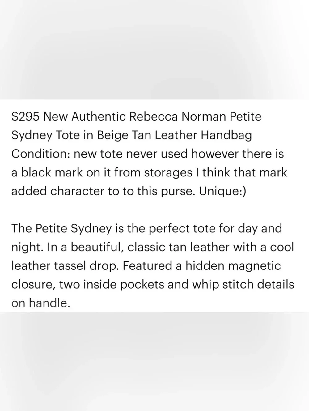 AUTHENTIC **Rebecca Norman*